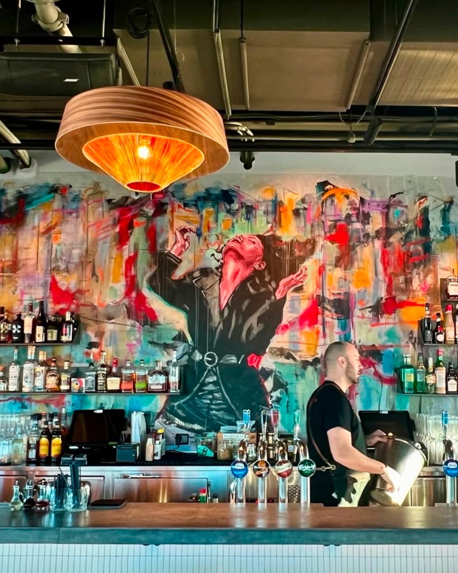 Ljuskreationer till Skybar Himlen - Pyr